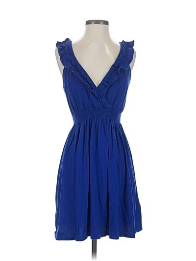 Pre-owned Express Cocktail Dress In Blue