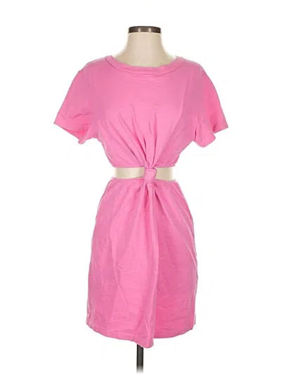 Pre-owned Lna Casual Dress In Pink