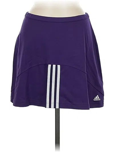 Pre-owned Adidas Originals Casual Skirt In Purple