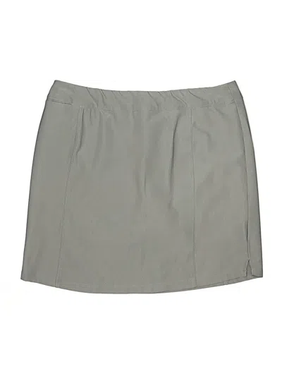 Pre-owned Adidas Originals Active Skort In Gray