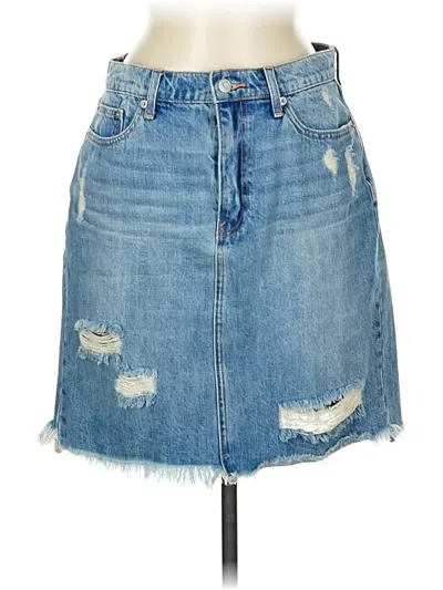 Pre-owned Gap Denim Skirt In Blue