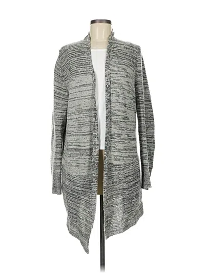 Pre-owned Banana Republic Wool Cardigan Sweater In Gray