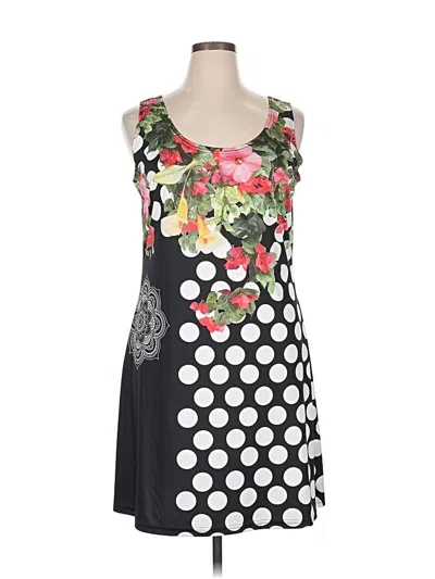 Pre-owned Tango Mango Casual Dress In Black