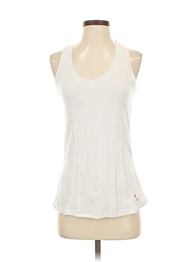 Pre-owned Bro Fitwear Tank Top Ivory Halter Neckline Tops In White