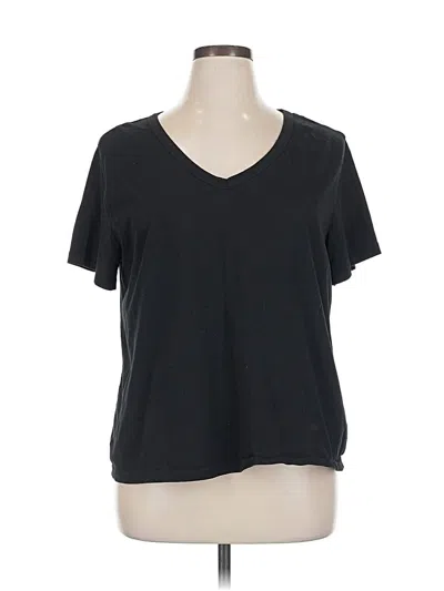 Pre-owned Gap Short Sleeve T-shirt In Black