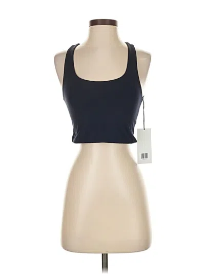 Pre-owned Girlfriend Collective Tank Top Black Halter Neckline Tops