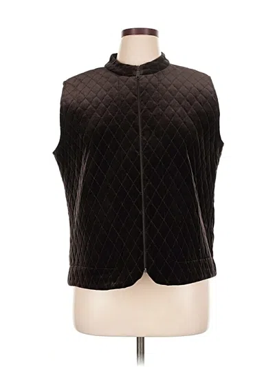 Pre-owned Chico's Vest In Black