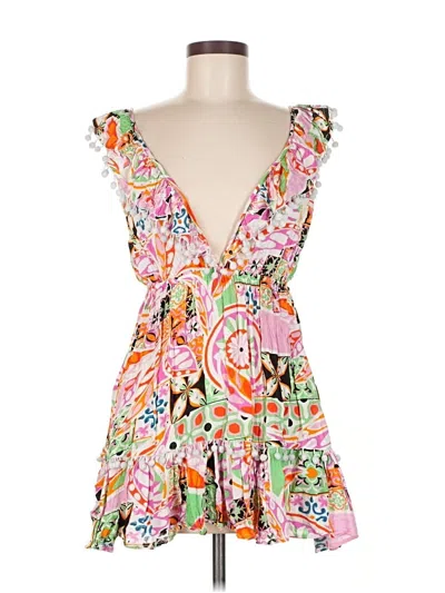 Pre-owned Asos Design Cocktail Dress In Pink