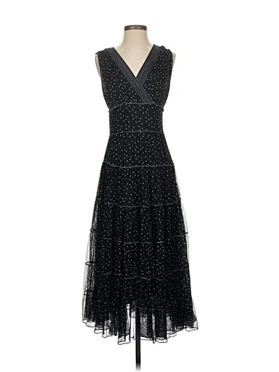 Pre-owned Max Studio Cocktail Dress In Black