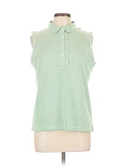Tory Sport Sleeveless Blouse In Green