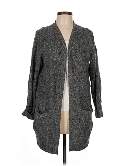 Pre-owned Chloe & Jasmine Cardigan Sweater In Gray