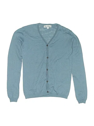 Pre-owned Tartine Et Chocolat Kids' Cardigan Sweater In Blue