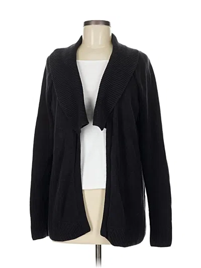 Pre-owned Gap Cardigan Sweater In Black