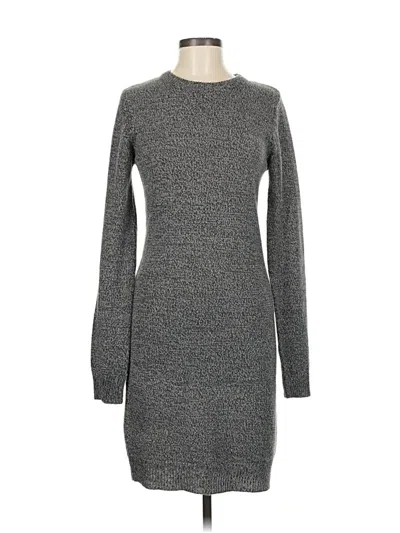 Pre-owned Brave Soul Casual Dress In Gray