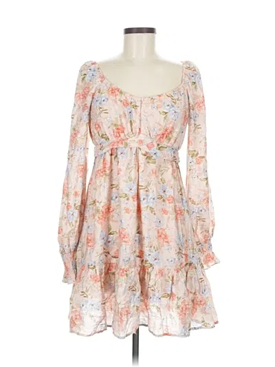 Pre-owned Blu Pepper Cocktail Dress In Pink