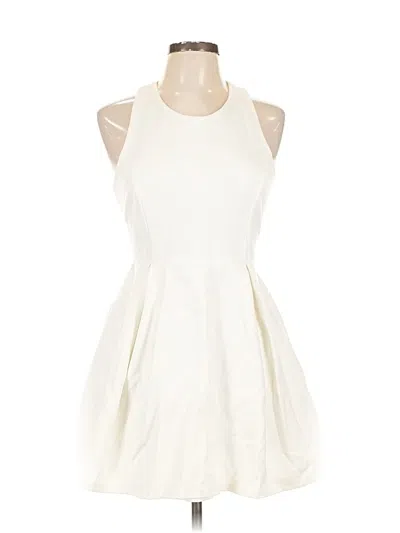 Pre-owned Lulus Cocktail Dress In White