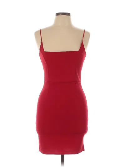 Pre-owned Nasty Gal Inc. Cocktail Dress In Red