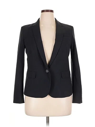 Pre-owned Ann Taylor Blazer Jacket In Black