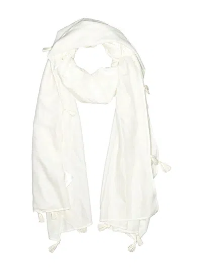 Pre-owned Unbranded Scarf In White