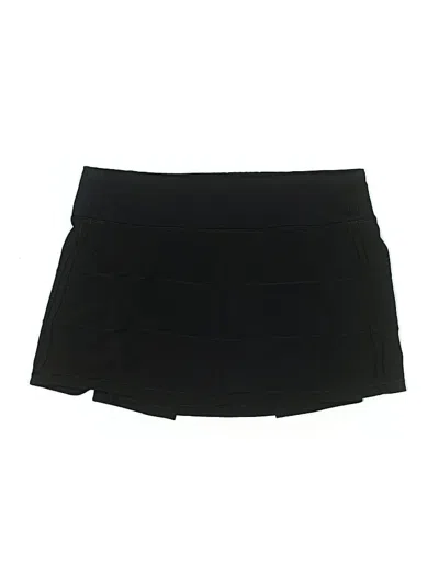 Pre-owned Lululemon Athletica Active Skort In Black