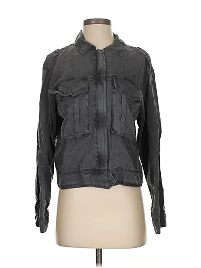 Pre-owned Young Fabulous & Broke Cardigan Sweater In Gray