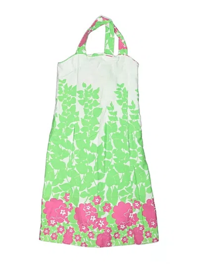 Pre-owned Lilly Pulitzer Kids' Dress In Green