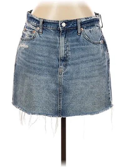 Pre-owned Gap Denim Skirt In Blue