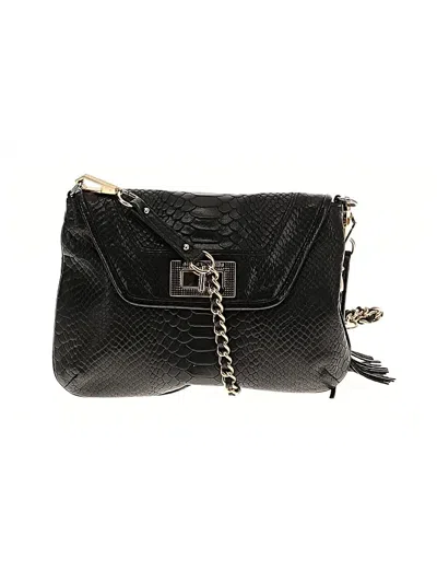 Pre-owned Rebecca Minkoff Leather Crossbody Bag In Black