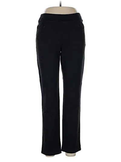 Pre-owned Belle By Kim Gravel Active Pants In Black