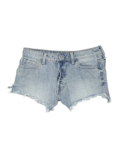 Pre-owned Vervet Denim Shorts In Blue