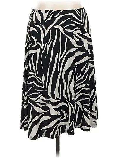 Pre-owned Ellen Tracy Casual Skirt In Black