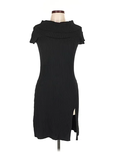 Pre-owned Bcbgmaxazria Casual Dress In Black