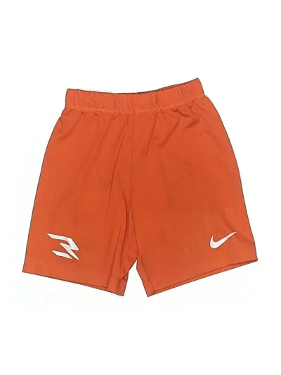 Pre-owned Nike 3brand By Russell Wilson Kids' Athletic Shorts In Orange
