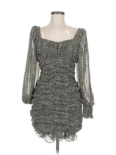 Pre-owned Hyfve Cocktail Dress In Gray