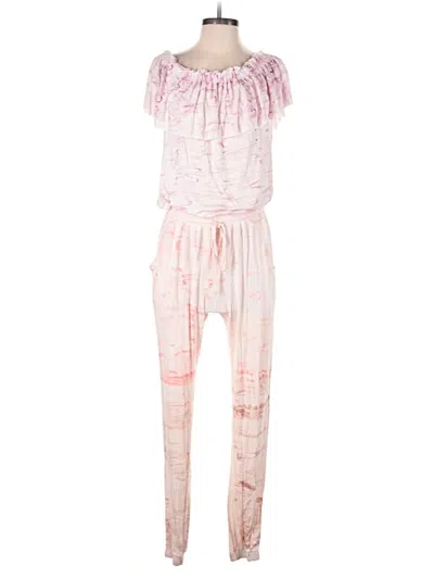Pre-owned Young Fabulous & Broke Jumpsuit In Pink