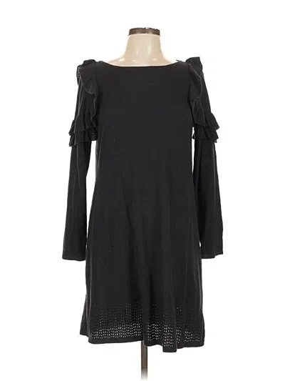 Pre-owned Style & Co Casual Dress In Black