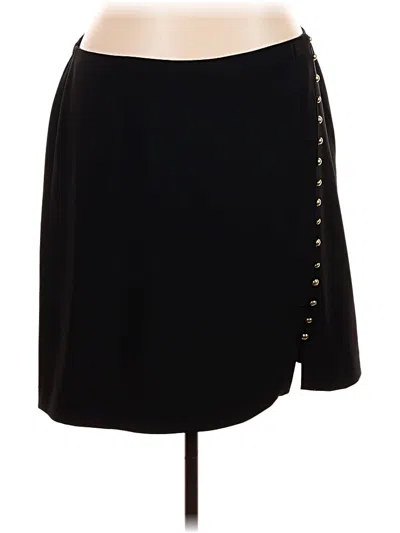 Pre-owned Talbots Casual Skirt In Black