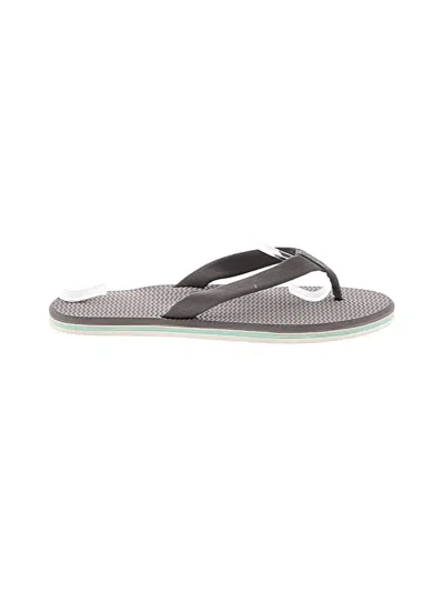 Pre-owned Hari Mari Flip Flops In Gray