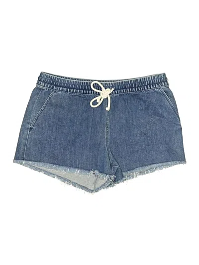 Pre-owned Aerie Denim Shorts In Blue