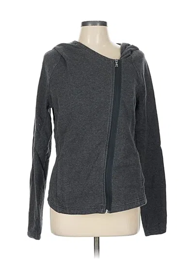 Pre-owned Under Armour Zip Up Hoodie In Gray