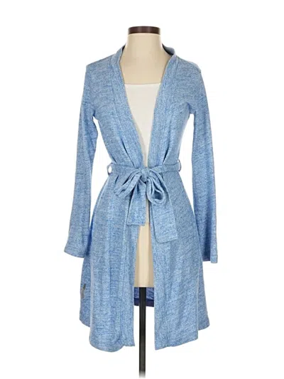 Pre-owned Ugg Cardigan Sweater In Blue