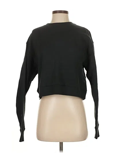 Pre-owned Girlfriend Collective Sweatshirt In Black