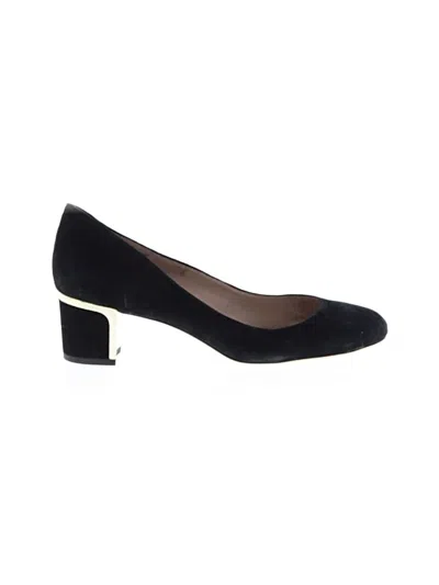 Pre-owned Ann Taylor Flats In Black