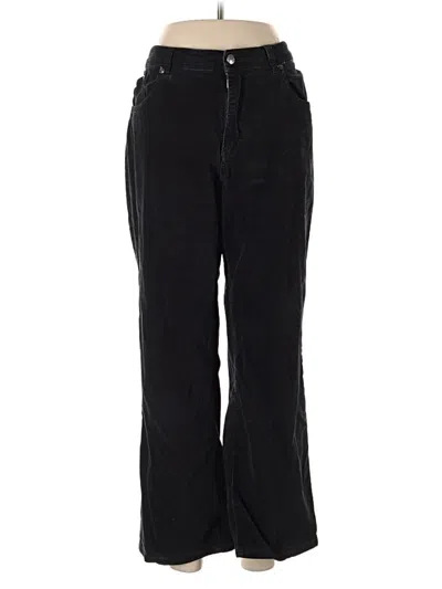 Pre-owned Chico's Casual Pants In Black