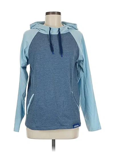 Pre-owned Jason Wu Pullover Hoodie In Blue