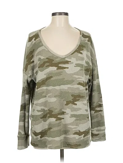 Pre-owned American Eagle Outfitters Sweatshirt In Green