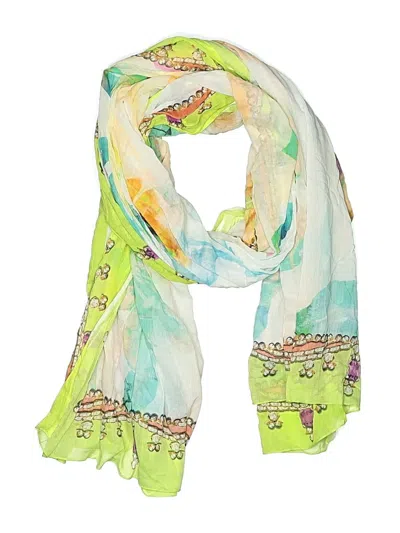 Pre-owned Unbranded Scarf In Green