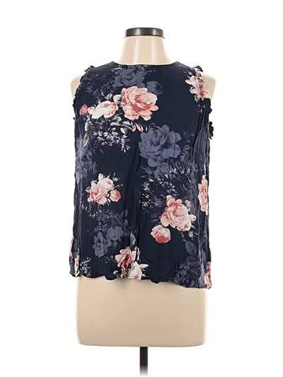 Pre-owned Maurices Sleeveless T-shirt In Blue