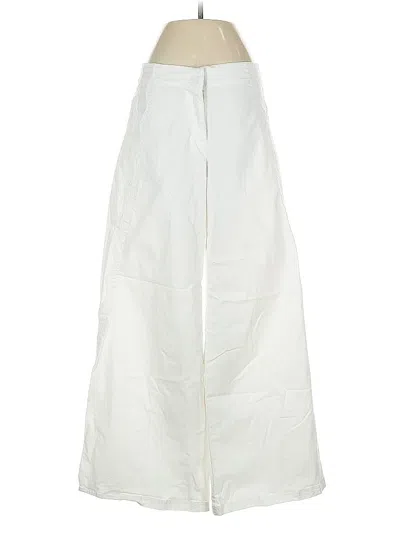 Pre-owned Maeve Jeans In White