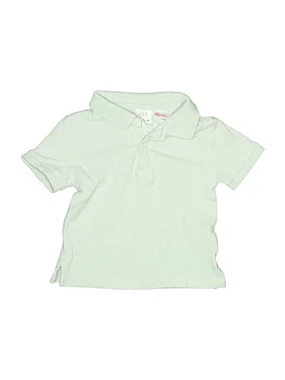 Pre-owned Zara Babies' Short Sleeve Polo Shirt In Green